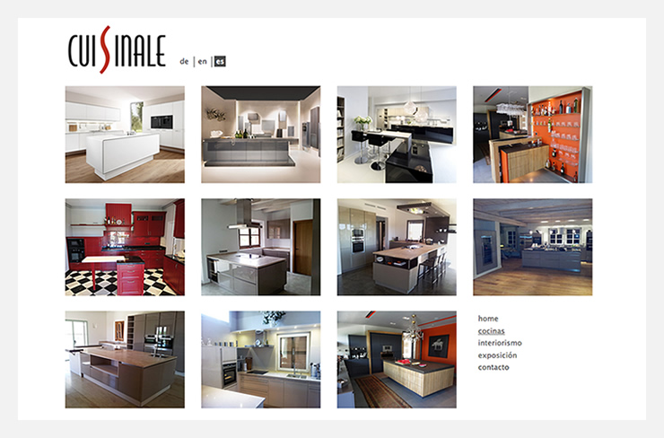 Diseño y programación web Cuisinale Mallorca